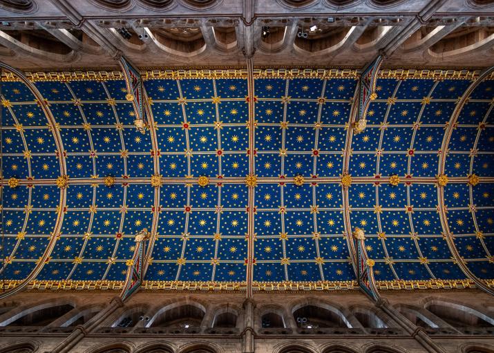 Cathedral ceiling