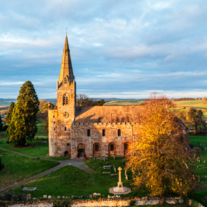 View of the South of the church